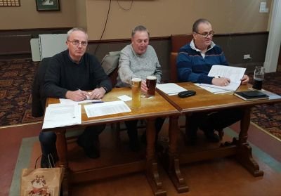 Tony, Stan, Mark - Treasurer, Chairman, Secretary
