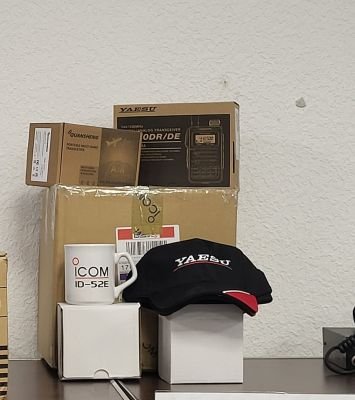 Raffle prizes

